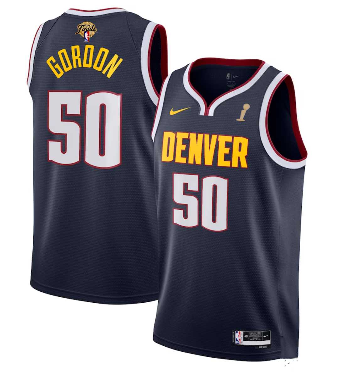 Men's Denver Nuggets #50 Aaron Gordon Navy 2023 Finals Champions Icon EditionStitched Basketball Jersey,We sell and wholesale Men's Denver Nuggets #50 Aaron Gordon Navy 2023 Finals Champions Icon EditionStitched Basketball Jersey on line form chian!